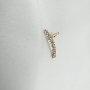 Gold Tone Diamante Fashion Ear Cuff