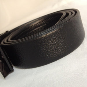 Automatic Buckle Adjustable Belt - Black