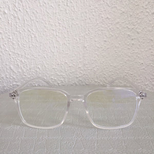 Slim Frame Clear Sunglasses - Claire