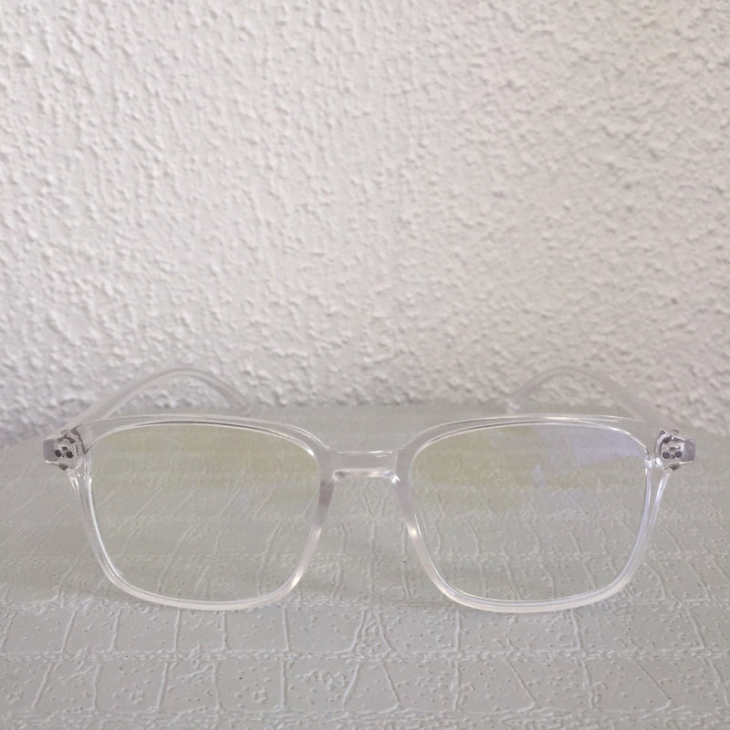 Slim Frame Clear Sunglasses - Claire