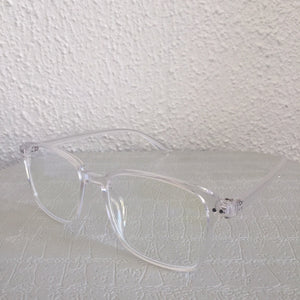 Slim Frame Clear Sunglasses - Claire