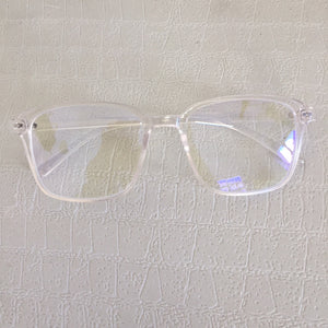 Slim Frame Clear Sunglasses - Claire